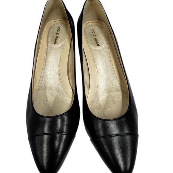 Cole Haan Go-To Shayla Block Heel Pumps Black Size 10B - Picture 5 of 13